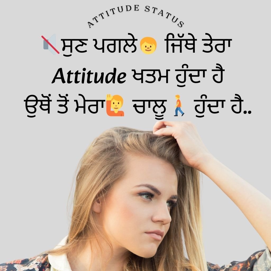 Punjabi Attitude Status